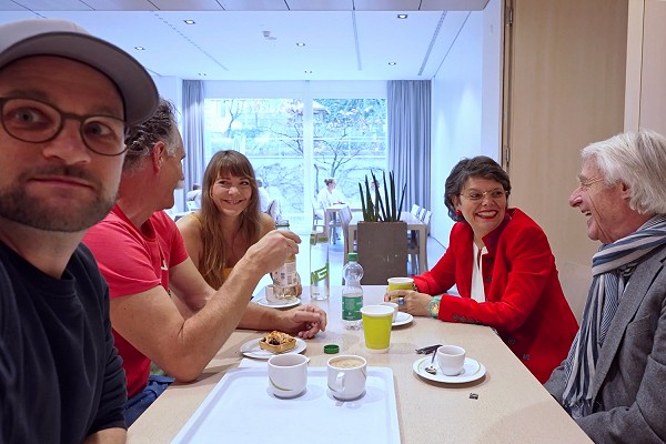 Niccel & Emil Steinberger im Luzerner Kantonsspital